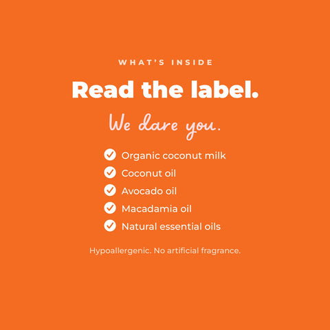 Sensitive Dog Conditioner, Manuka Honey: ingredient list. Read the label, we dare you.