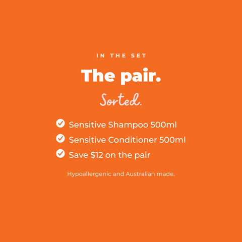 Puppy & Sensitive Dog Shampoo & Conditioner Set: what is included in the set.
